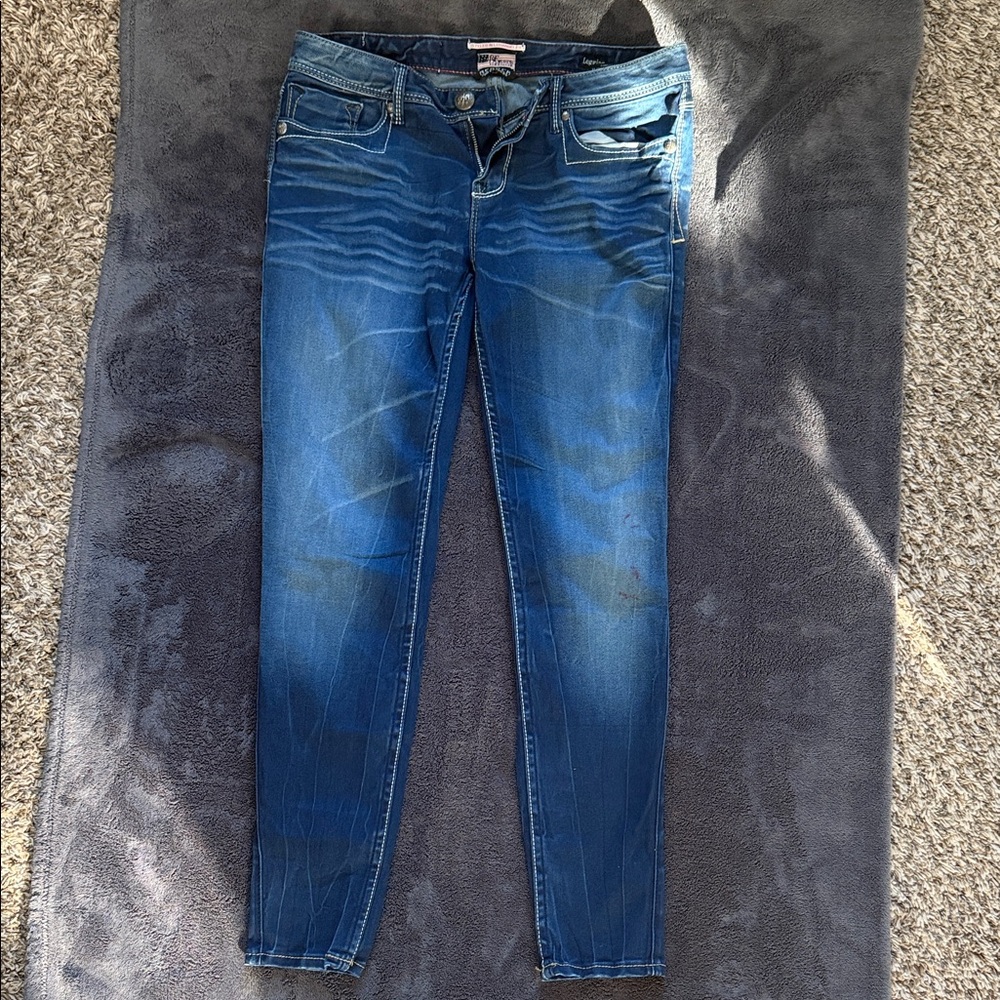 Classic Blue Skinny Jeans for Women